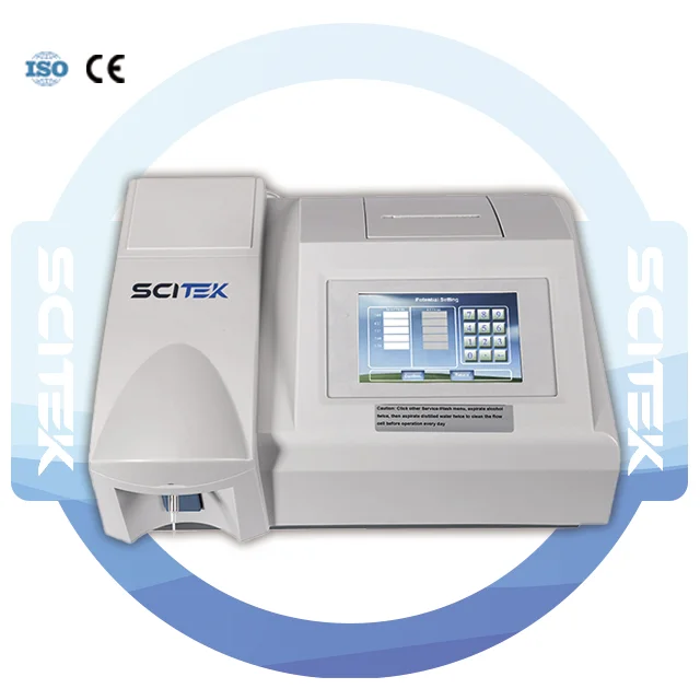 Semi-Auto Diagnostic Instrument Biochemistry Analyzer Blood Hematology Analyzer for Laboratories