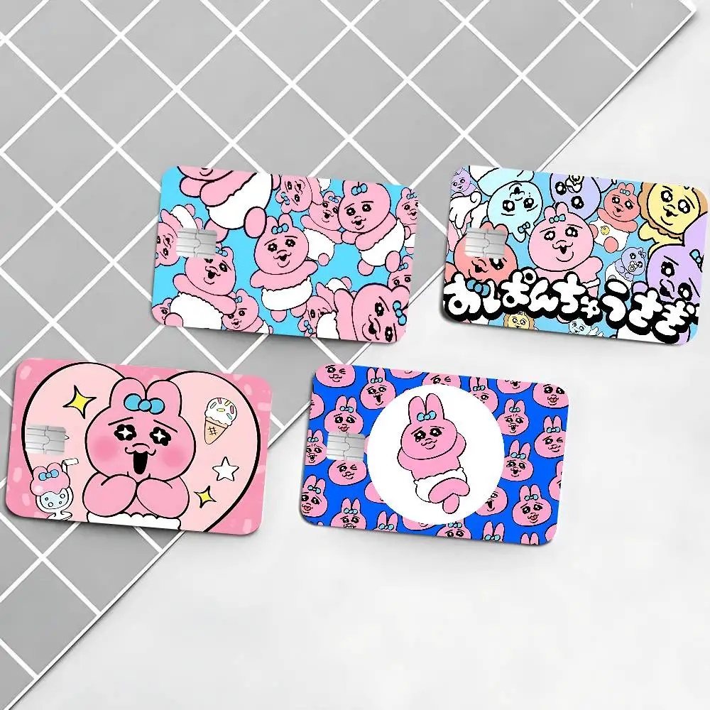 O-Opanchu Cute Usagi 100% Hot Sale Amine Credit Debit Bank Card Bus Card Film Skin Sticker