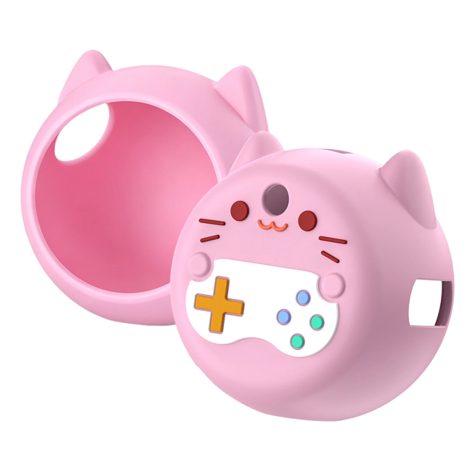 Étui de protection en silicone anti-chute avec cordon pour accessoires d'animaux électroniques virtuels Punirunes