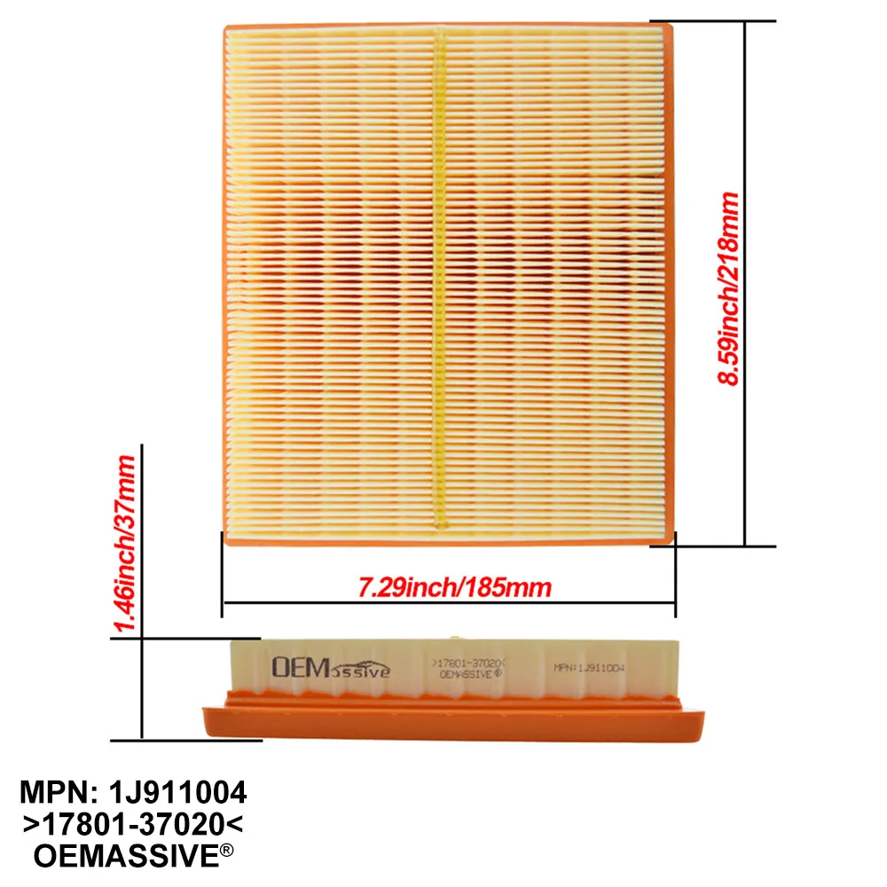 For Toyota Prius 2010 2011 2012 2013 2014 2015 XW30 1.8L Air Filter 17801-37020 17801-37021 17801-0T040 17801-0T050 For Prius V