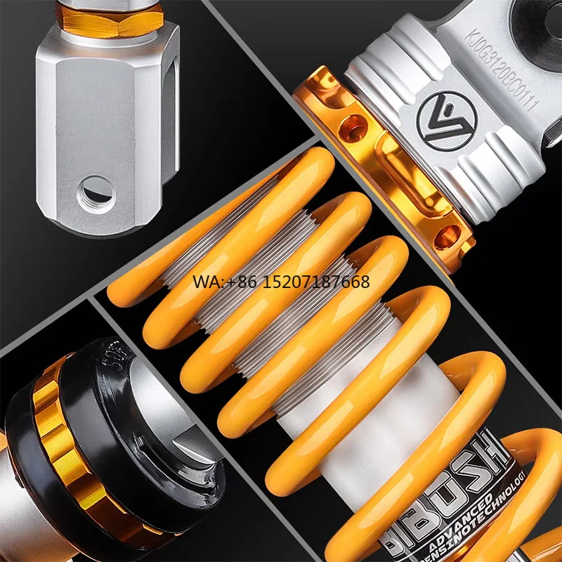 RS101 New Front Shock Absorber for Vario160 7075 Aluminium Alloy with Damping Adjustment and Preload Adjustment