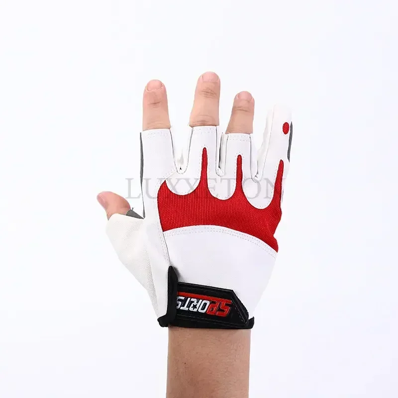 النساء رفع الأثقال اللياقة البدنية الدراجات رياضة قفازات اليوغا الرياضة عدم الانزلاق نصف اصبع تجريب عدم الانزلاق امتصاص الصدمات نصف اصبع