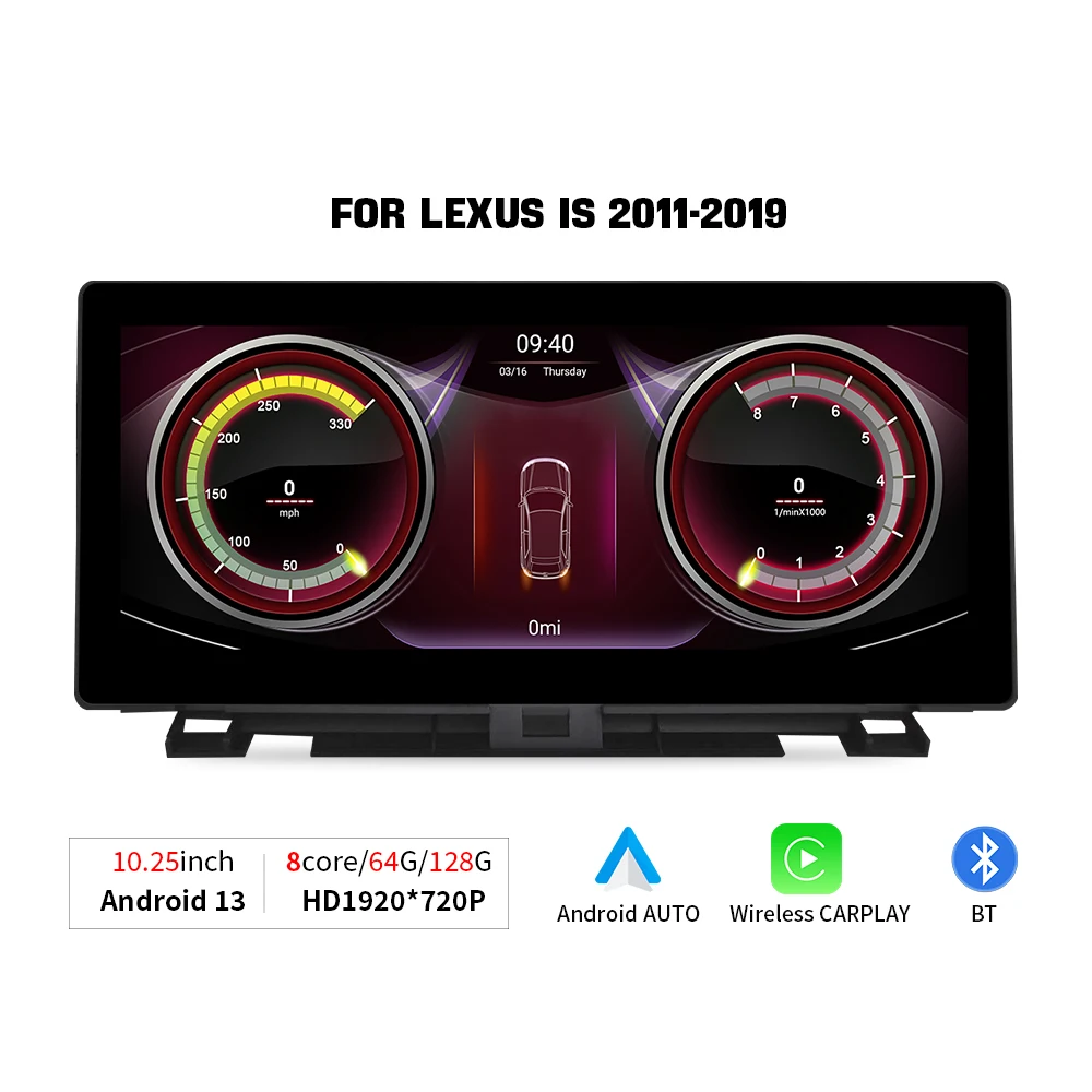 Zlh 10.25 안드로이드 12 터치스크린 카플레이 오토 렉서스 NX 200T 300h 2015 2016 2018 2020 라디오 비디오 자동차 GPS 네비게이션