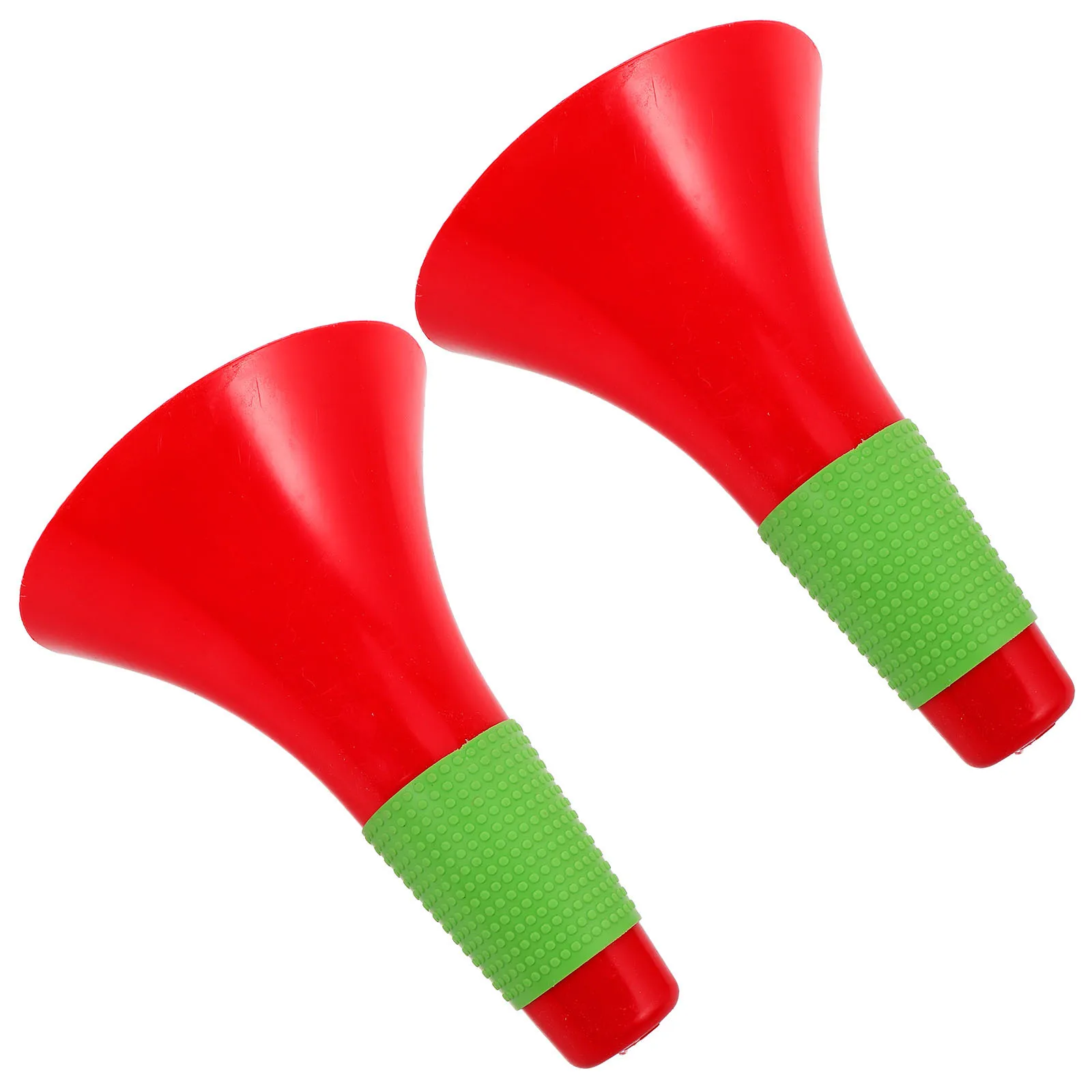 2pcs Football Training Cones Soccer Practice Agility Barriers Lightweight Portable Bright Colors Team Drills Obstacle Markers