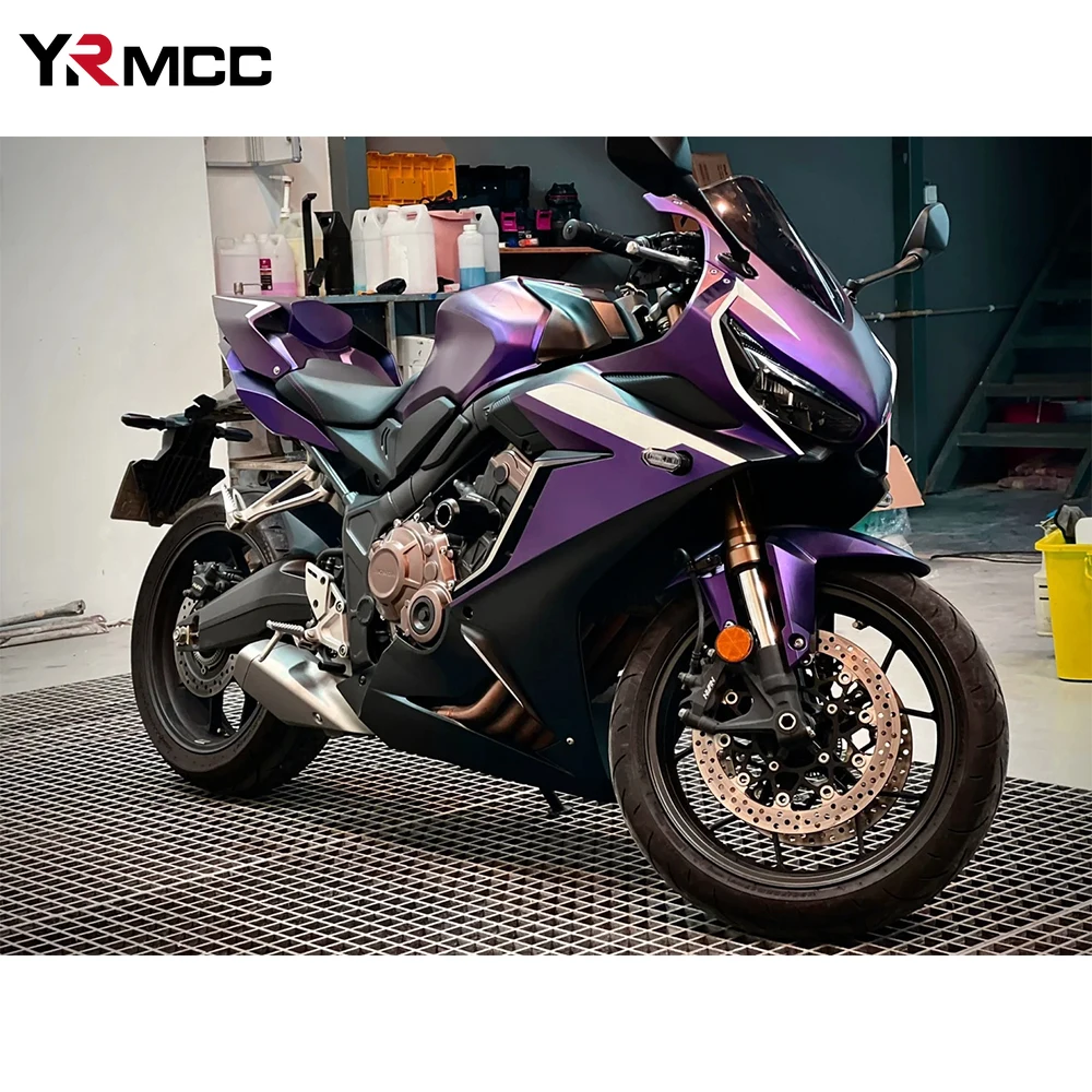 PET Car Vinyl Wrap Dark Night Purple Waterproof Vinyl Auto Tuning Adhesive Film for Car Motorcycle Stickers Decor Accessories view 6