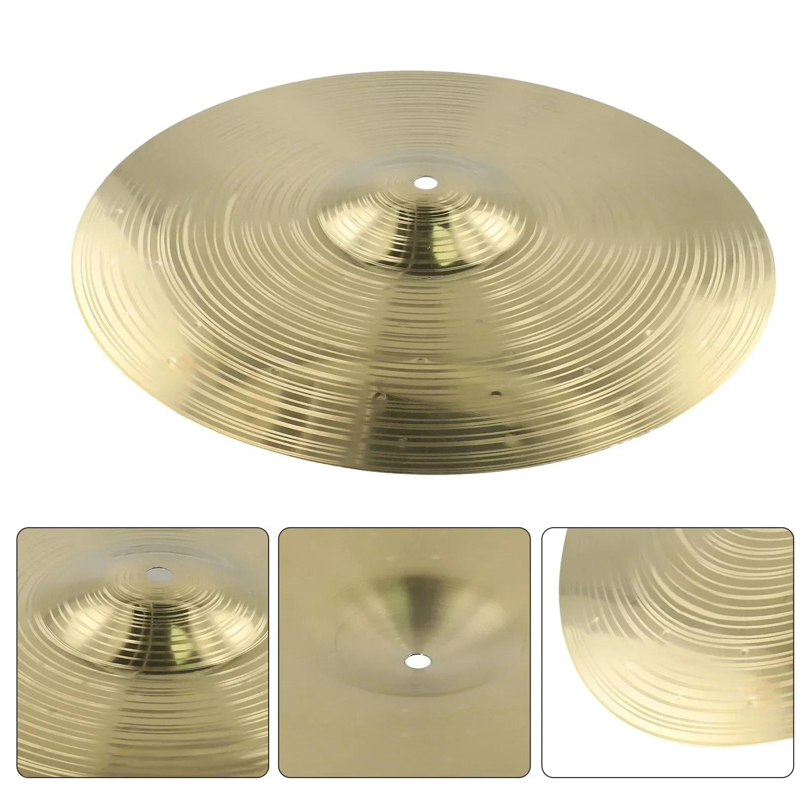 14-16 Inch Drum Brass Cymbals Percussion Splash Crash Hi-Hat Jazz Drum Cymbal Musical Instrument Parts Drum Set Cymbal