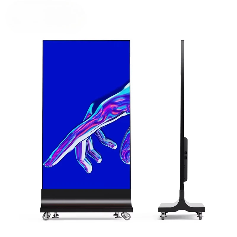 Affichage d'écran mené des étapes de film de rue de conception personnalisée économique