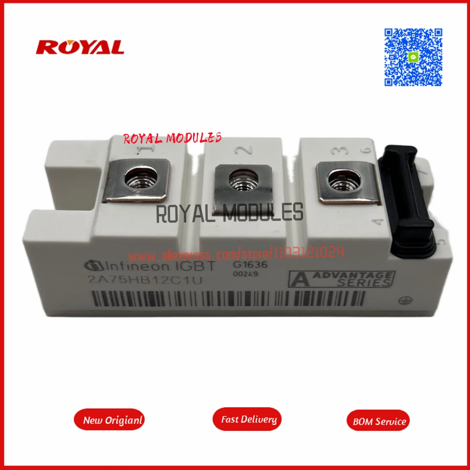 

2A50HB12C1U 2A75HB12C1U 2A100HB12C1U Новый модуль