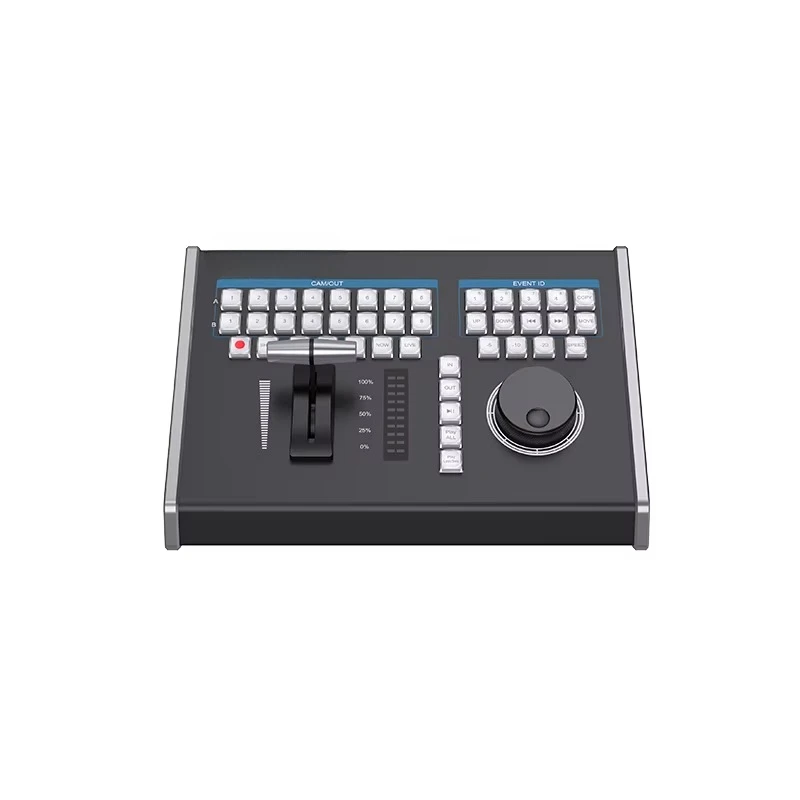 

Slow Motion Replay Controller 8-Channel Digital Broadcasting Streaming Video Mixer Switchboard Control Panel