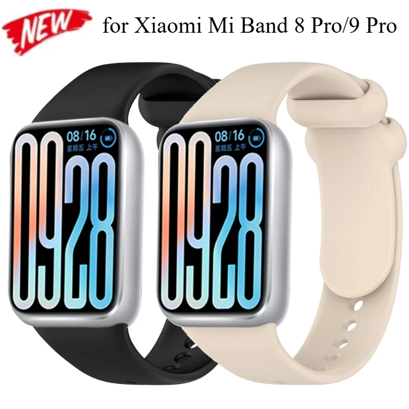 Silicone Strap for Xiaomi Band 8/9/10 Pro Replacement Bracelet WristBand For Xiaomi Redmi Watch 4/5/6/6 Active-Lite Accessories
