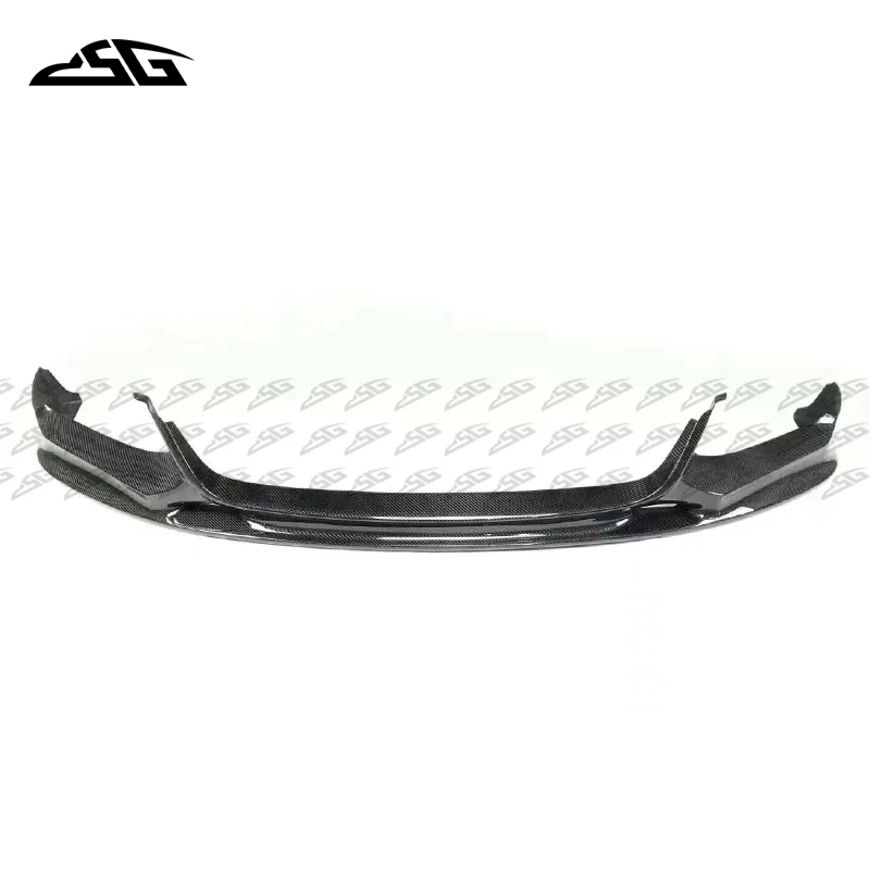 Car Front Bumper Lip Chin Spoiler Splitter For BMW 7 Series G11 G12 2016-2019 Carbon Fiber Front Lip Diffuser Body Kit