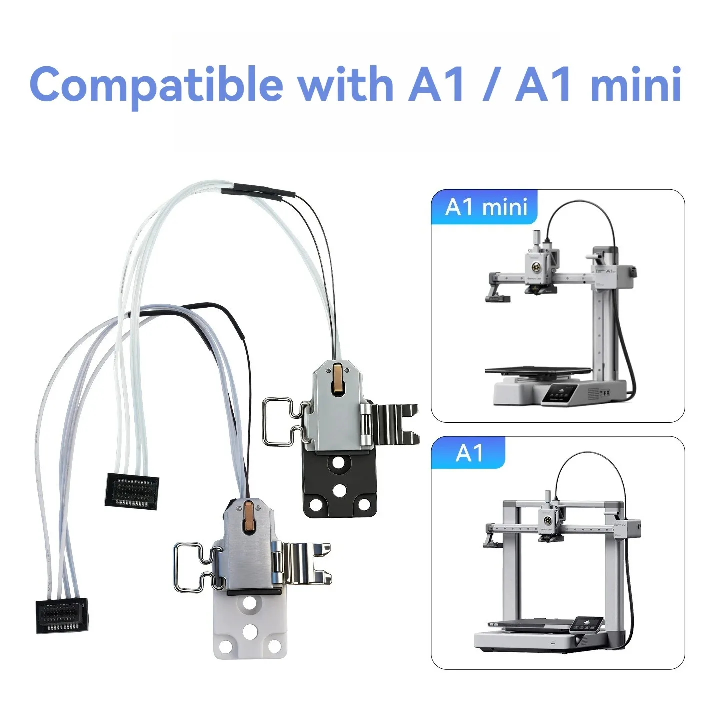 1/2/3 Pcs For Bambu Lab A1 A1 Mini Hotend Hot End Heating Block Nozzle Assembly Ceramic Zirconia 3D Printer Spare Parts