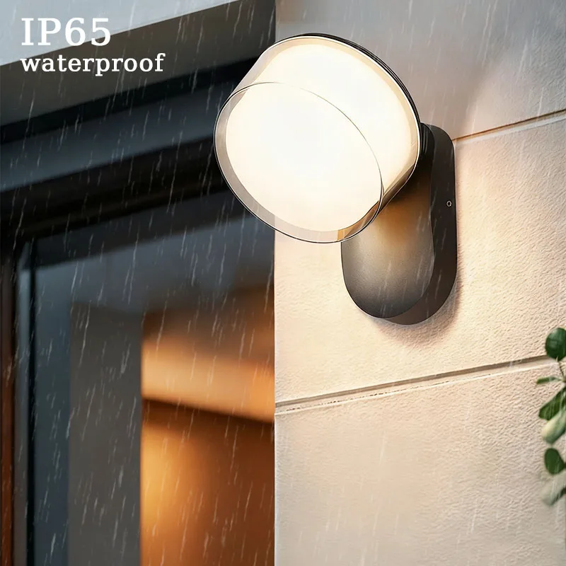 

Outdoor Wall Lamp LED IP65 Waterproof lamp light 15W With Motion Sensor Garden Fence wall lamps Bedroom Living Room Balcony Home
