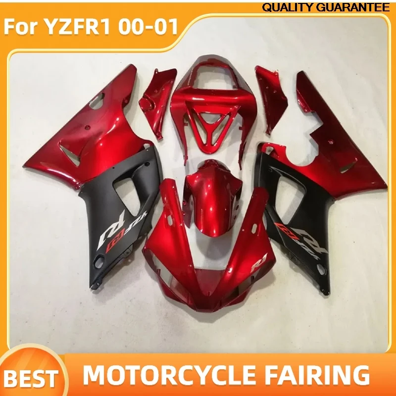 

Для 2000 2001 YAMAHA R1 YZF-R1 00-01, высококачественный комплект обтекателя, спортивный велосипед, ремонт кузова, обвес из АБС-пластика