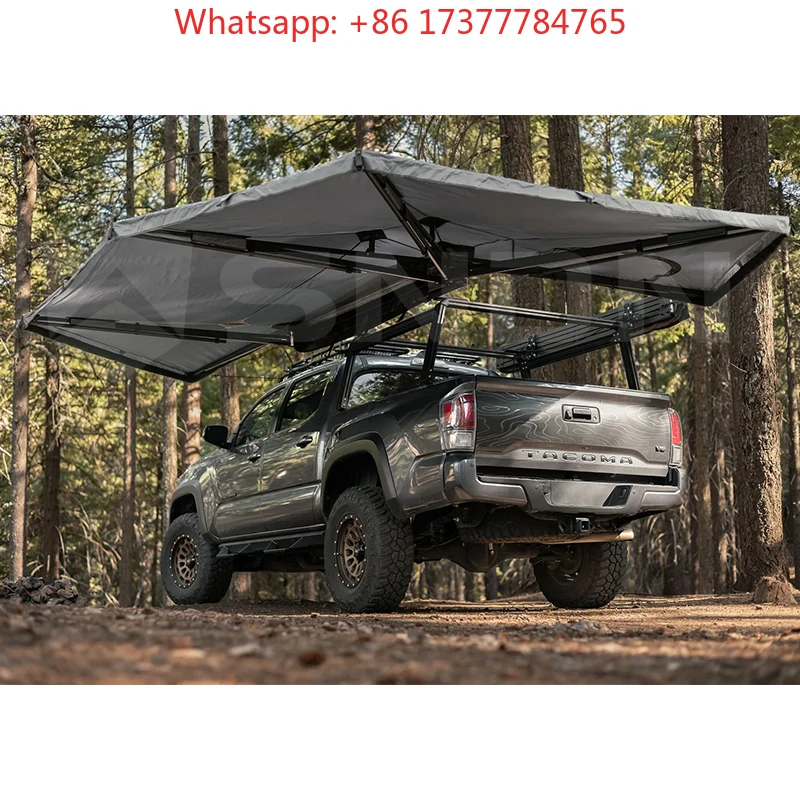 270 Degree Awning Car Side 4wd 4x4 Offroad Foxwing Awning 270 Waterproof Canvas Self Supporting 270 Awning Free Standing
