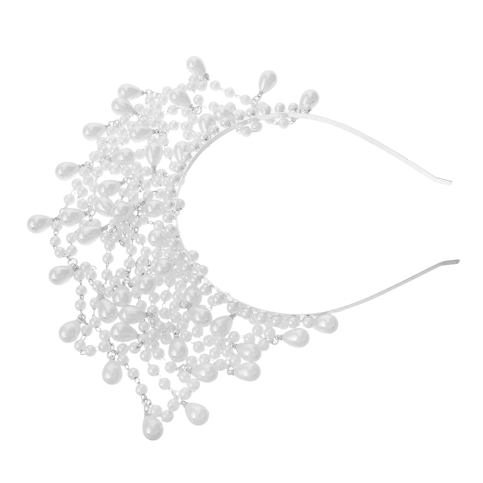 

Mesh Hat Headband Beautiful Headbands Has Fashion Hairbands Cute Girl Accessories Metal Bridal Crown Decorative Bridesmaid