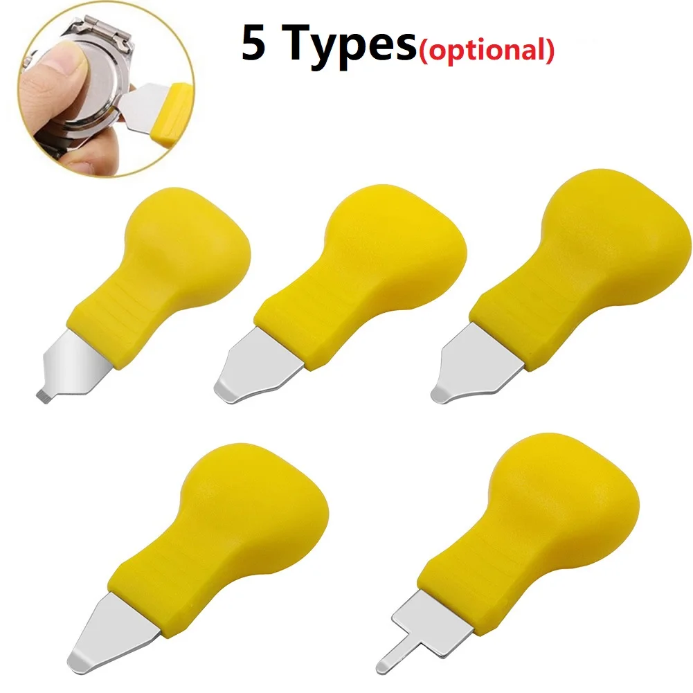 Abridor de caixa amarelo, abridor de capa, removedor de alavanca, acessórios, reparo, ferramenta de substituição para trabalho manual, qualidade superior
