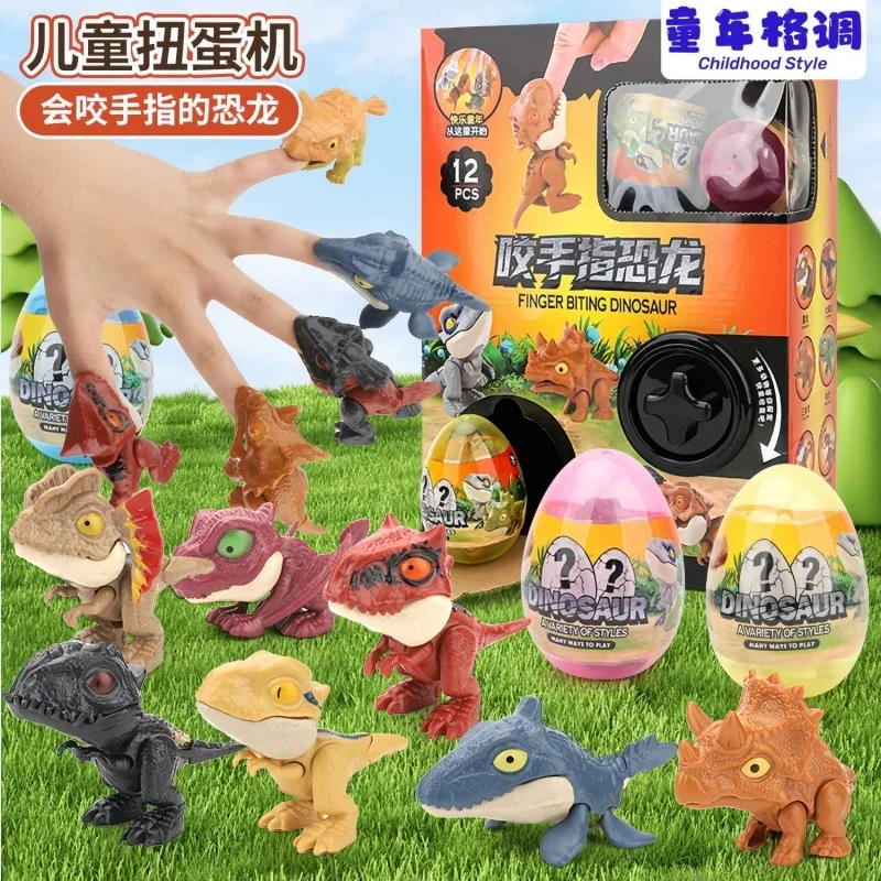 

Jurassic Finger Dinosaur Tyrannosaurus Model Toys for Kids Finger Biting Dinosaurs Movable Joints Dinosaur Toy for Boy Gift