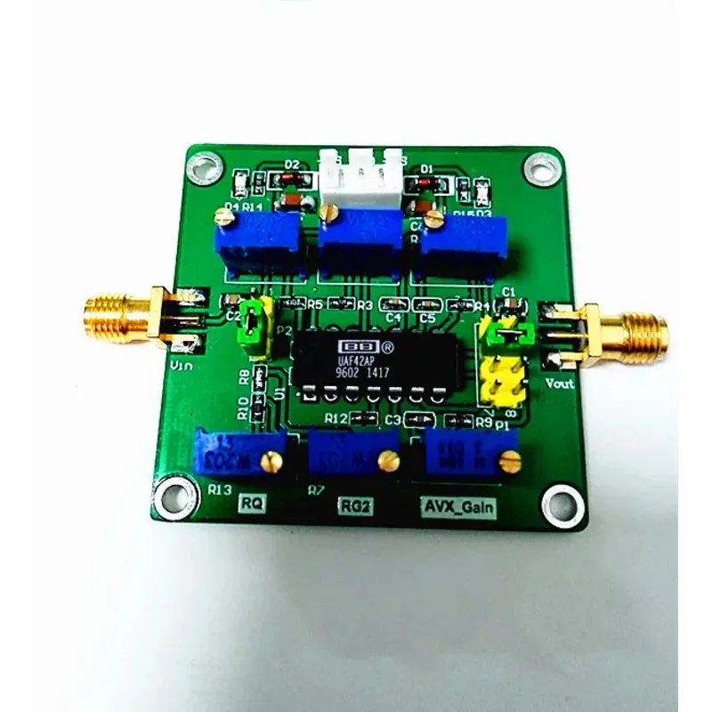 UAF42 Active High Pass Low Pass Band Pass Filter Frequency Gain Q Value Adjustable Filter General Filter