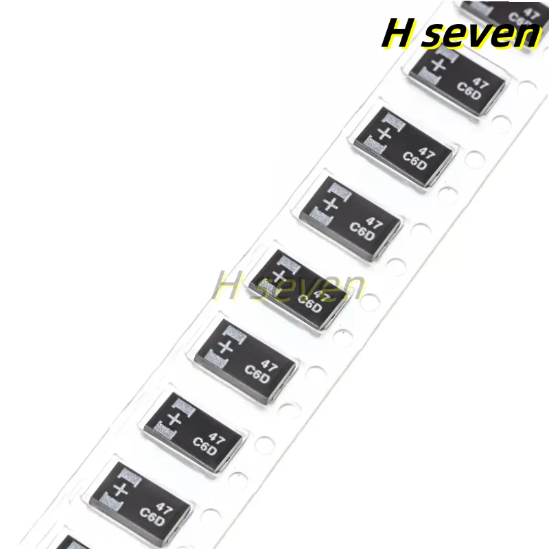 

10 шт. 7343 D Type Low ESR 16TQC47MYFD 16V 47uF SMD полимерно-танталовый конденсатор