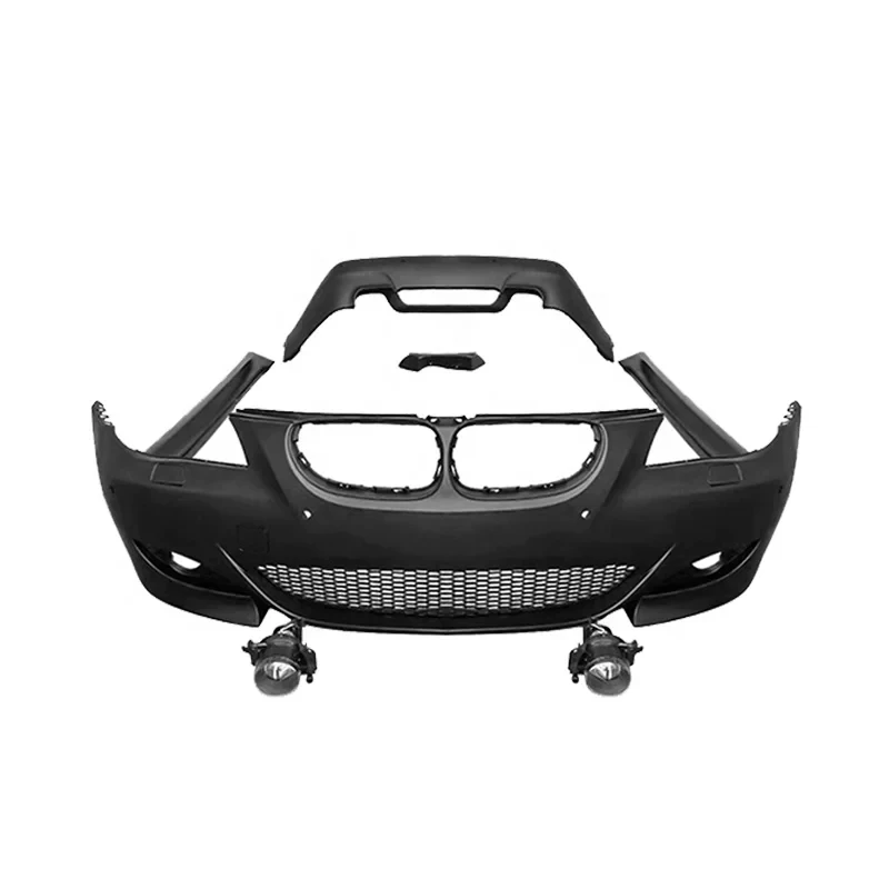 

High Quality ion pp M5 Style Car Front Bumper Rear Bumper Side Skirts Body Kit 5 Series E60 Car Bumper Norsen