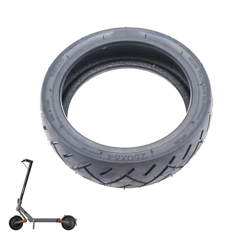 

A66P-250X64 Tubeless Tire For Xiaomi Mi 4 Ultra Electric Scooter Vacuum Tires 250X64 Non-Slip Spare Wheels