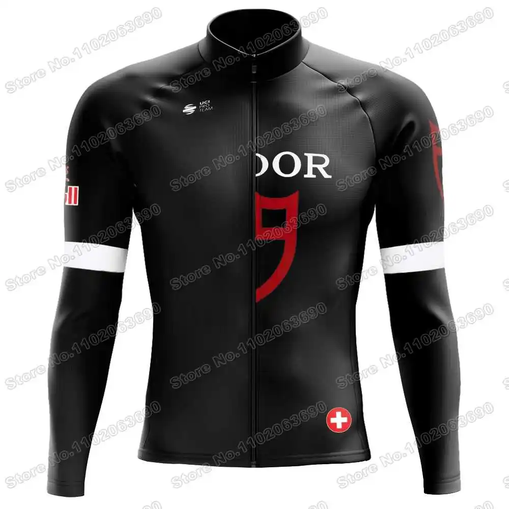 2025 France Italy Spain Tour Team Cycling Jersey Set Autumn Winter Cycling Clothing Men Road Bike Jacket Suit Bicycle Bib Tights