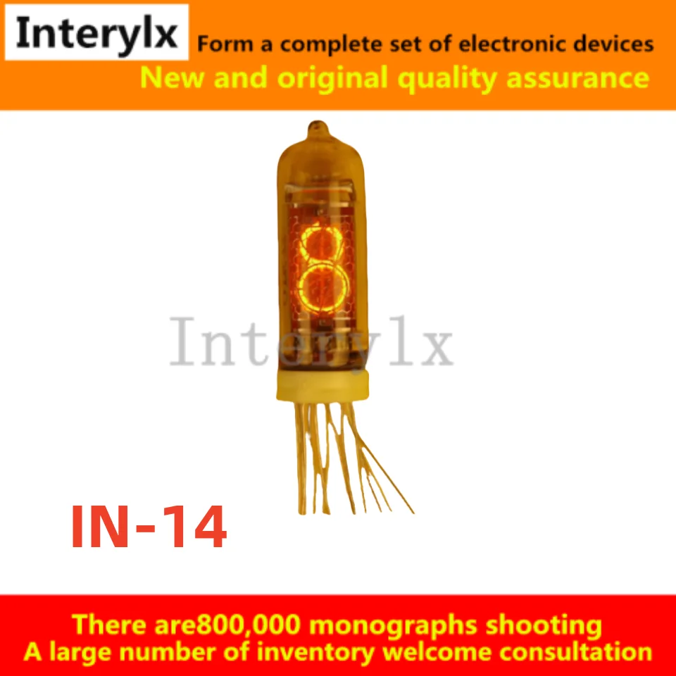 1Pcs/Lot IN-14 IN14 Glowing Digital Tube DIY Electronic Fluorescent Tube Creative Clock in18in1