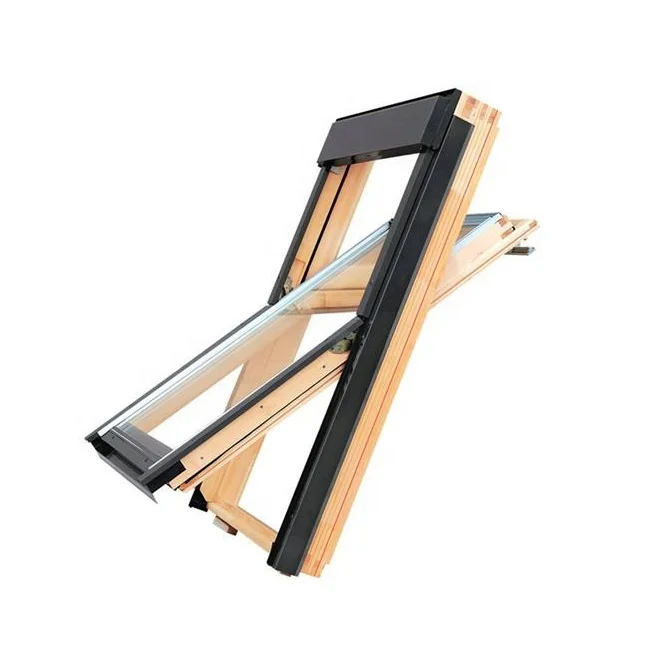 Large vision aluminum glass residential roof skylight customization