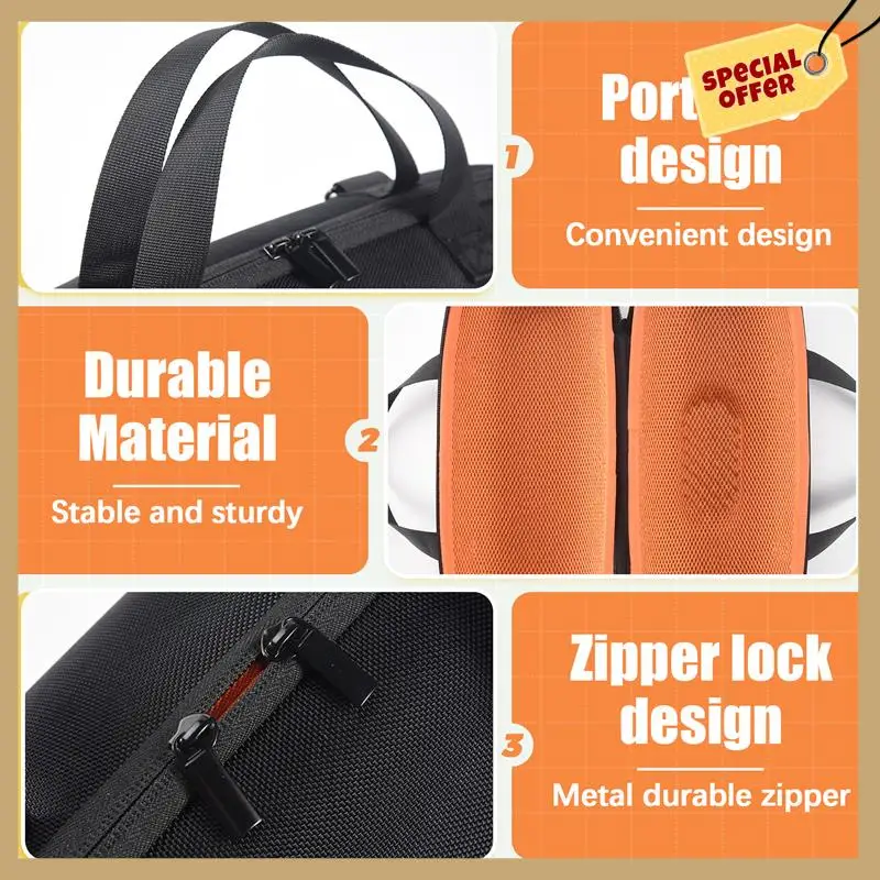 Stabilna wydajność - twarda obudowa EVA do przenoszenia Xtreme 3 Podróżny schowek Pokrowiec ochronny Przenośna torba na głośnik bezprzewodowy