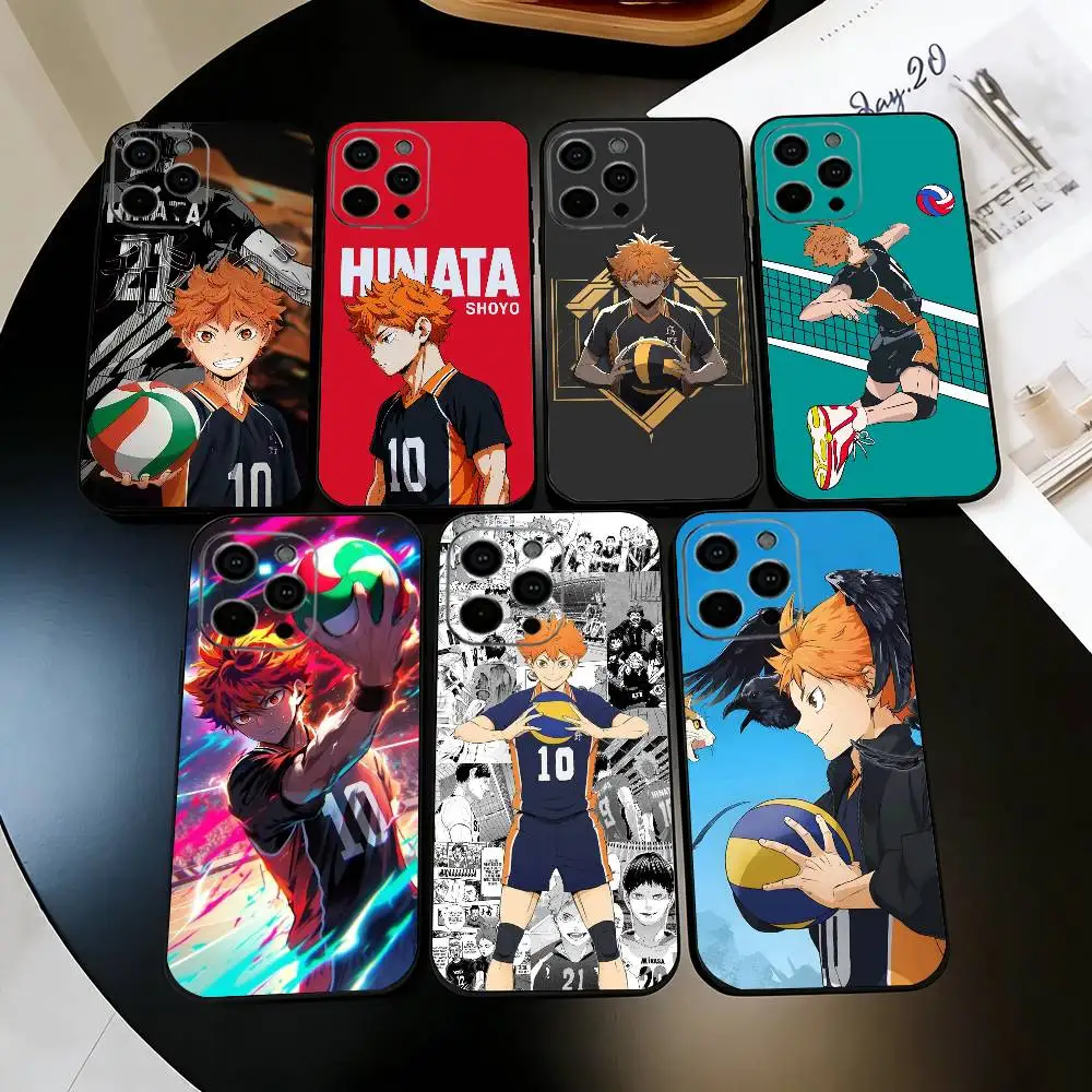 

S-Shoyo H-Hinata BOY H-Haik-yu Phone Case Silicone Soft For IPhone 17 16 15 14 13 12 11 X XR Plus Pro Max Plus