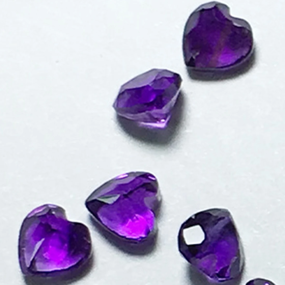 

20 шт./лот 5 мм натуральный аметист драгоценный камень на продажу