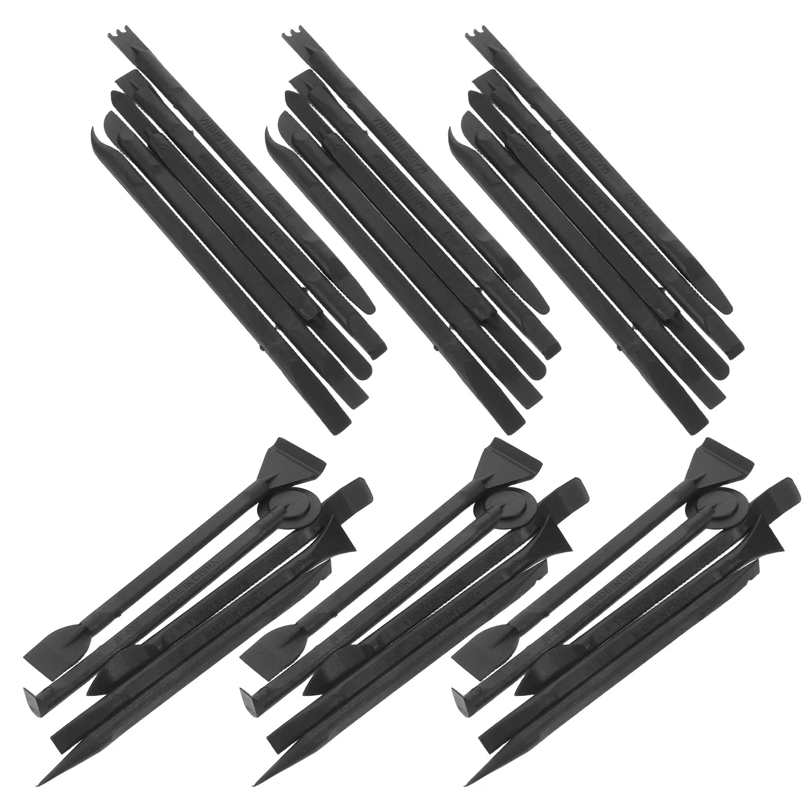 50Pcs Plastic Pry Opening Tool Kit Spudger Set for Mobile Phones Laptops Tablets Electronics Repair and Maintenance