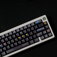 GMK New York Subway Keycaps Set 151 Keys PBT Material Cherry Profile for MX Switch 64/68/75/84/87/96/98/104 Mechanical Keyboard