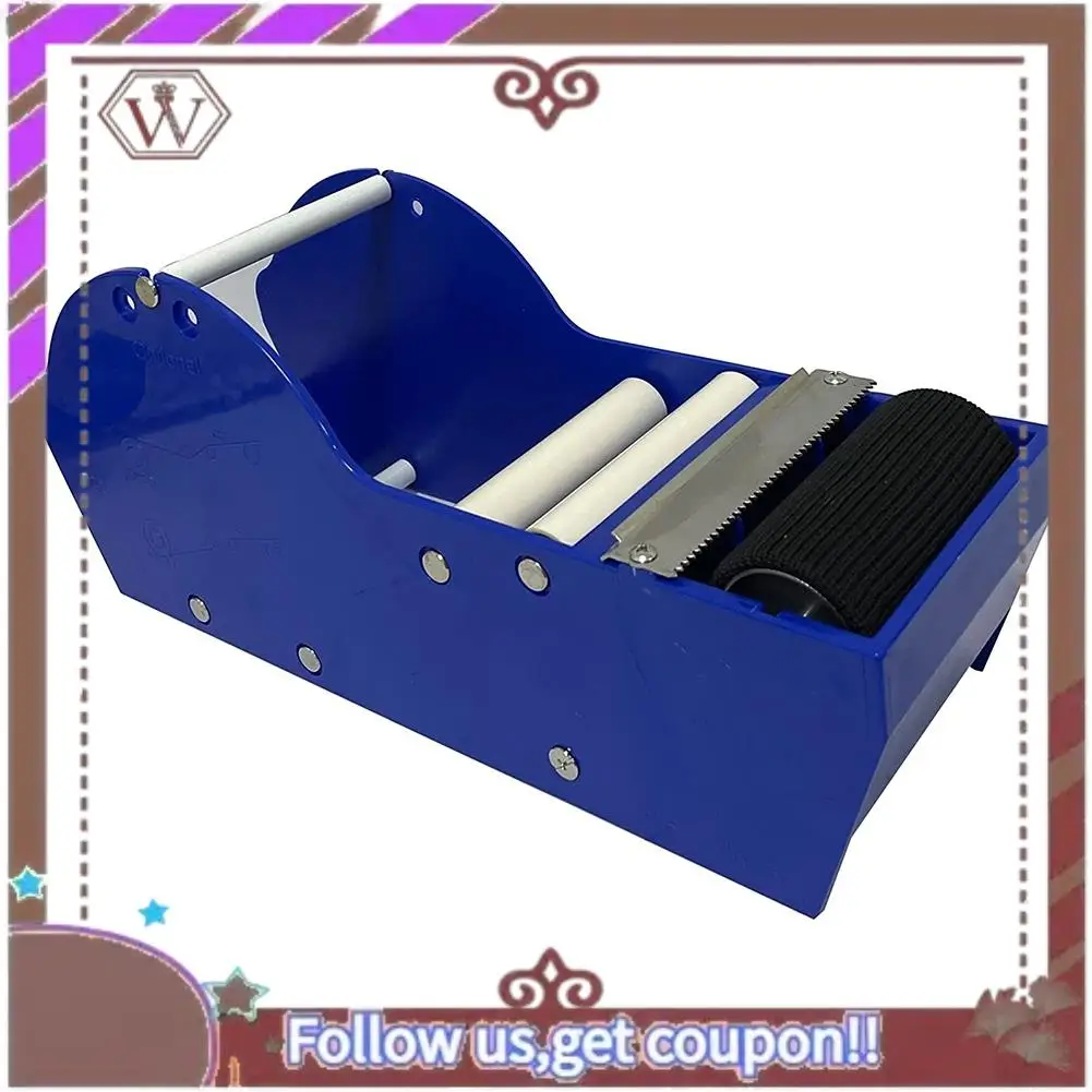 ABBG-موزع تغليف الشريط الورقي المنشط بالماء مقاس 3 بوصة باللون الأزرق للشحن وختم الكرتون والصندوق