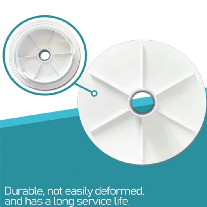 Couvercles de couverture de pont d'écumoire 8 pouces, couverture d'aquarium d'étang, couvercle de filtrage de piscine avec trou, pièce de rechange de remplacementb64b