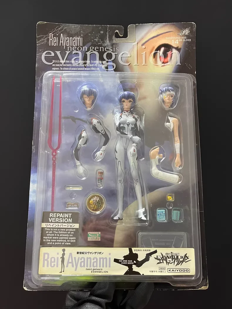 

Винтажная фигурка Kaiyodo Neon Genesis Evangelion Rei Ayanami MOC — японская версия, совершенно новая и неоткрытая коллекционная игрушка