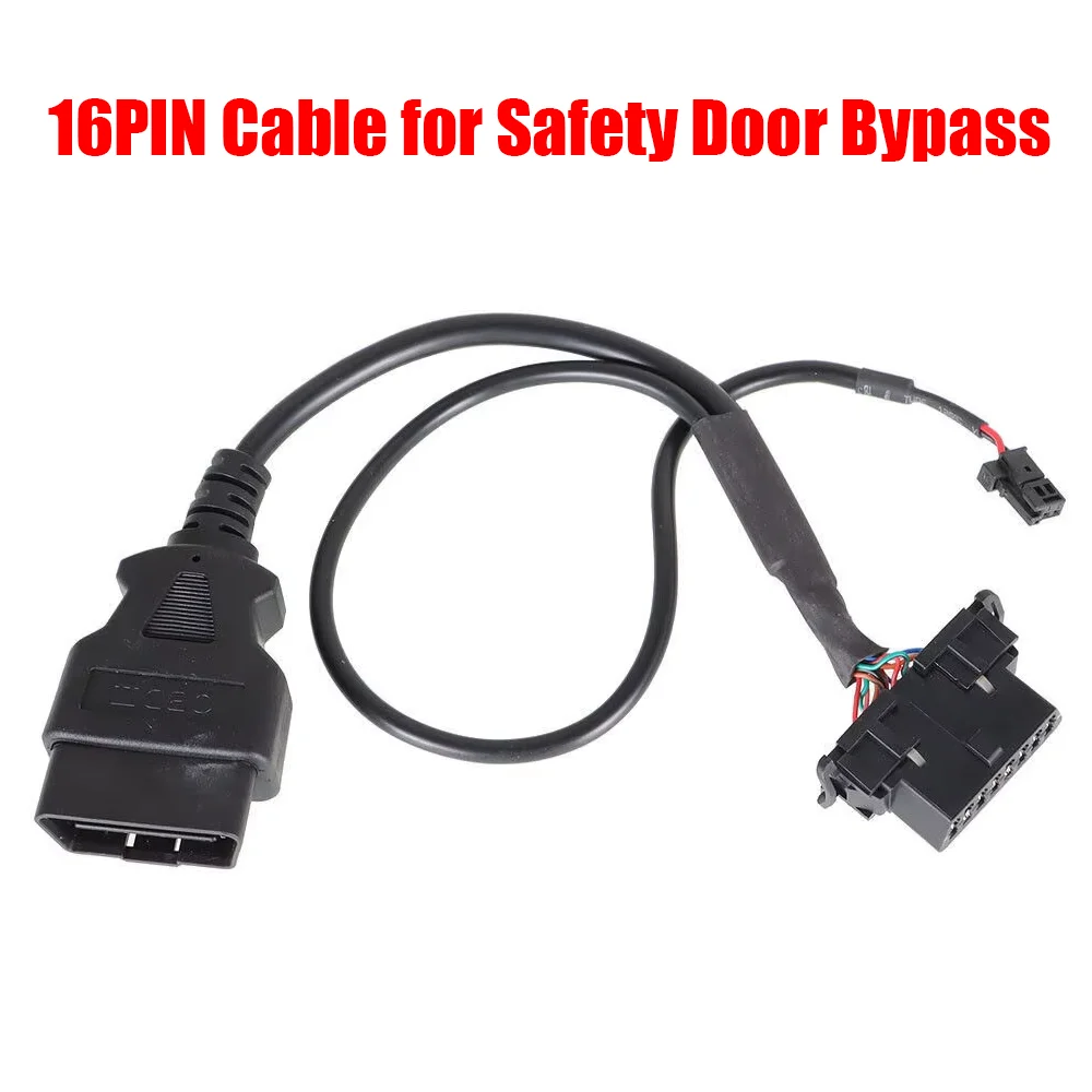 OBD2 16PIN Adapter Cable for Safety Door Bypass Compatible for Dodge Ram Cum-mins RAM 1500 and 2500 2018–2020
