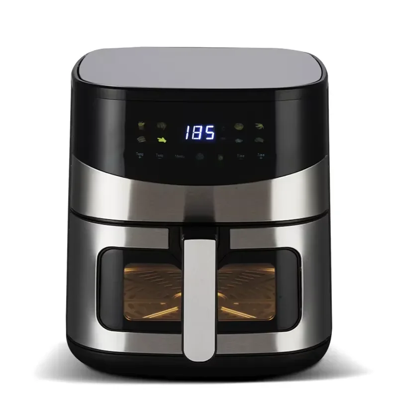 For Large Capacity 6L 1500W New Digital Display Visual Window Stainless Steel Multifunctional French Fry Machine