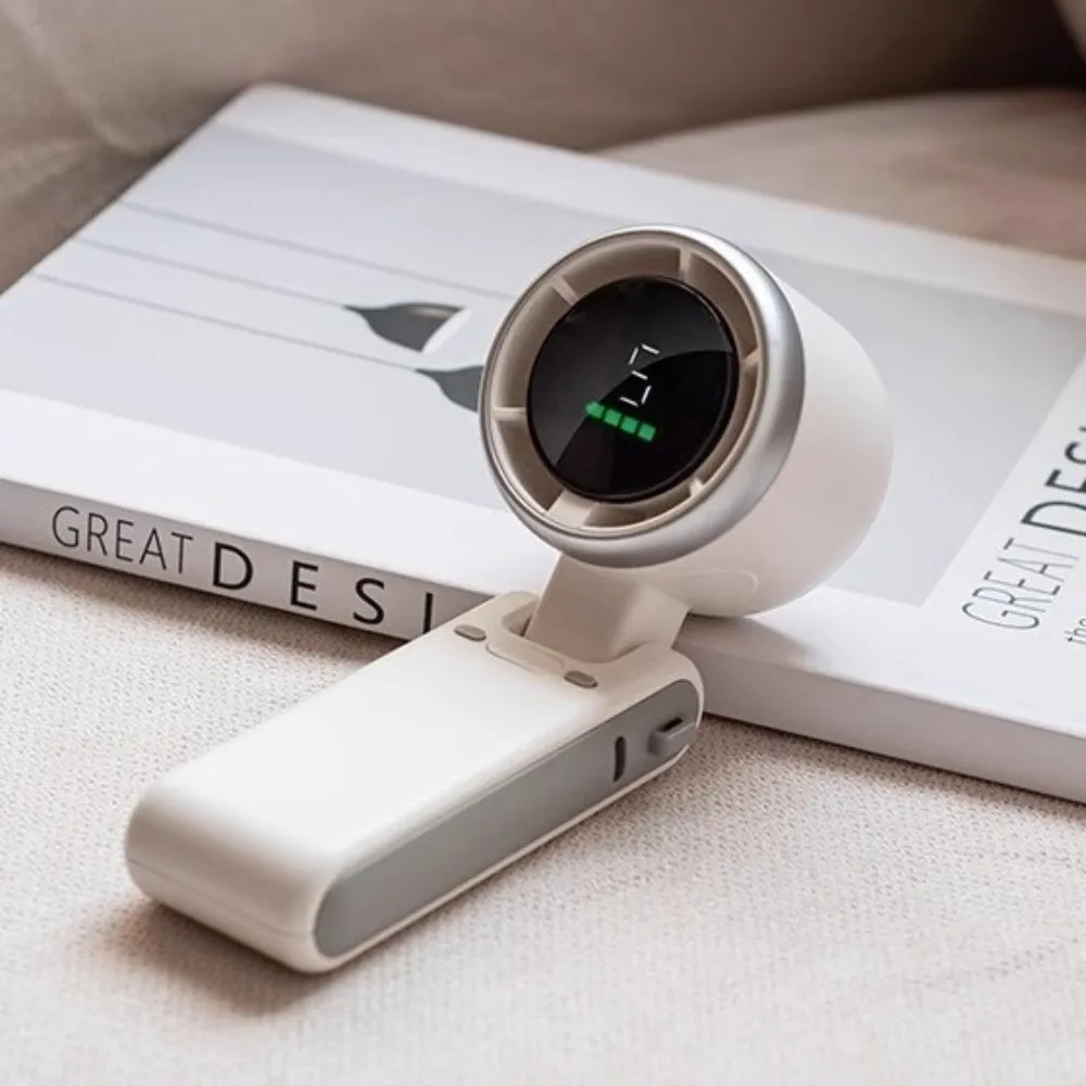 Mini Air Conditioner Fans Sleek Minimalist Aesthetics Make Modern Mini Fans Suitable for Professional Corporate Environments.