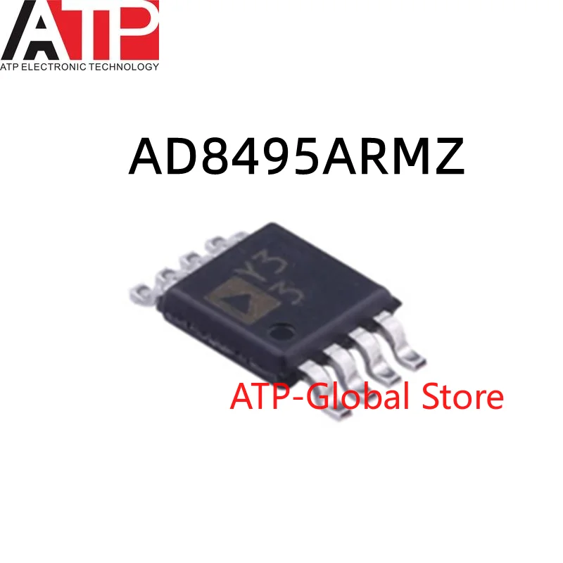 

10PCS/LOT AD8495ARMZ AD8495ARM AD8495 Logo Y33 MSOP8 D/C 2222+ 100% New Original in Stock ATP