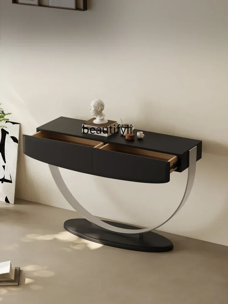 LXFrench Retro Home Entrada Armário de entrada Corredor Sala de estar Porta frontal ConsoleSSS