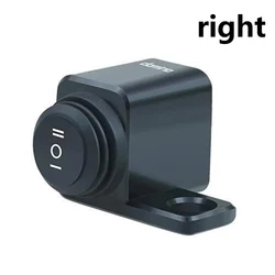 Motorcycle Fog Light Switch Waterproof Headlight Fog Spot Light Motorcycle Handlebar Light Switch Aluminium Alloy 12V Motorcycle