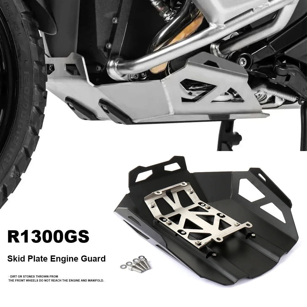 R1300GS ADV 2024 2025 New Motorcycle Skid Plate Engine Guard Chassis Protection Cover For BMW R 1300 GS R1300gs Adventure 2023