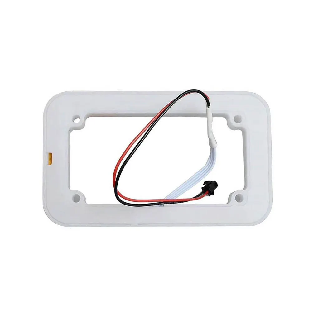 White Coin Acceptor Frame Waterproof Reusable Light Stands Wear-resistant Plastic Lamp Holder with Wire for Arcade Video Games