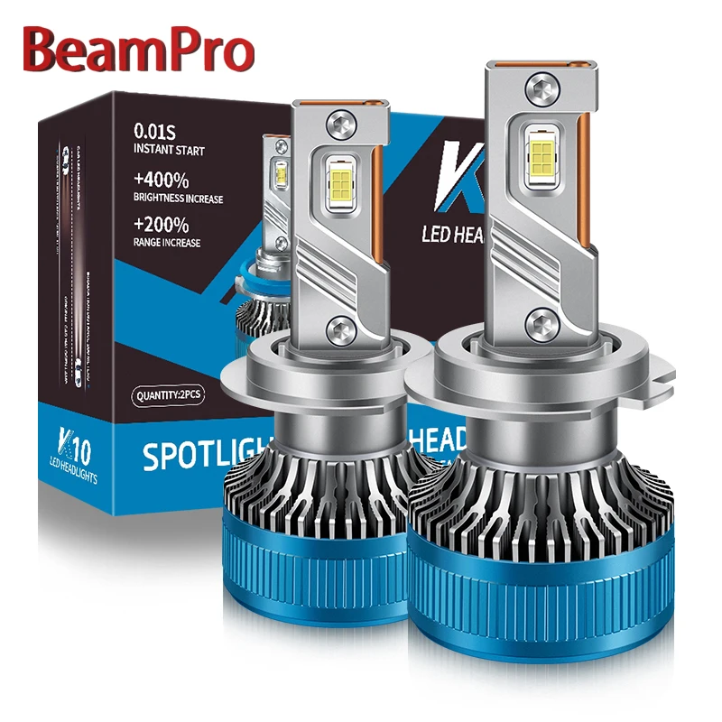 BeamPro H7 H4 H1 H11 LED Canbus 9005 HB3 9006 HB4 H8 H9 120000LM Led Car Headlights 9012 HIR2 Super Brightness 320W Bulbs 6000K