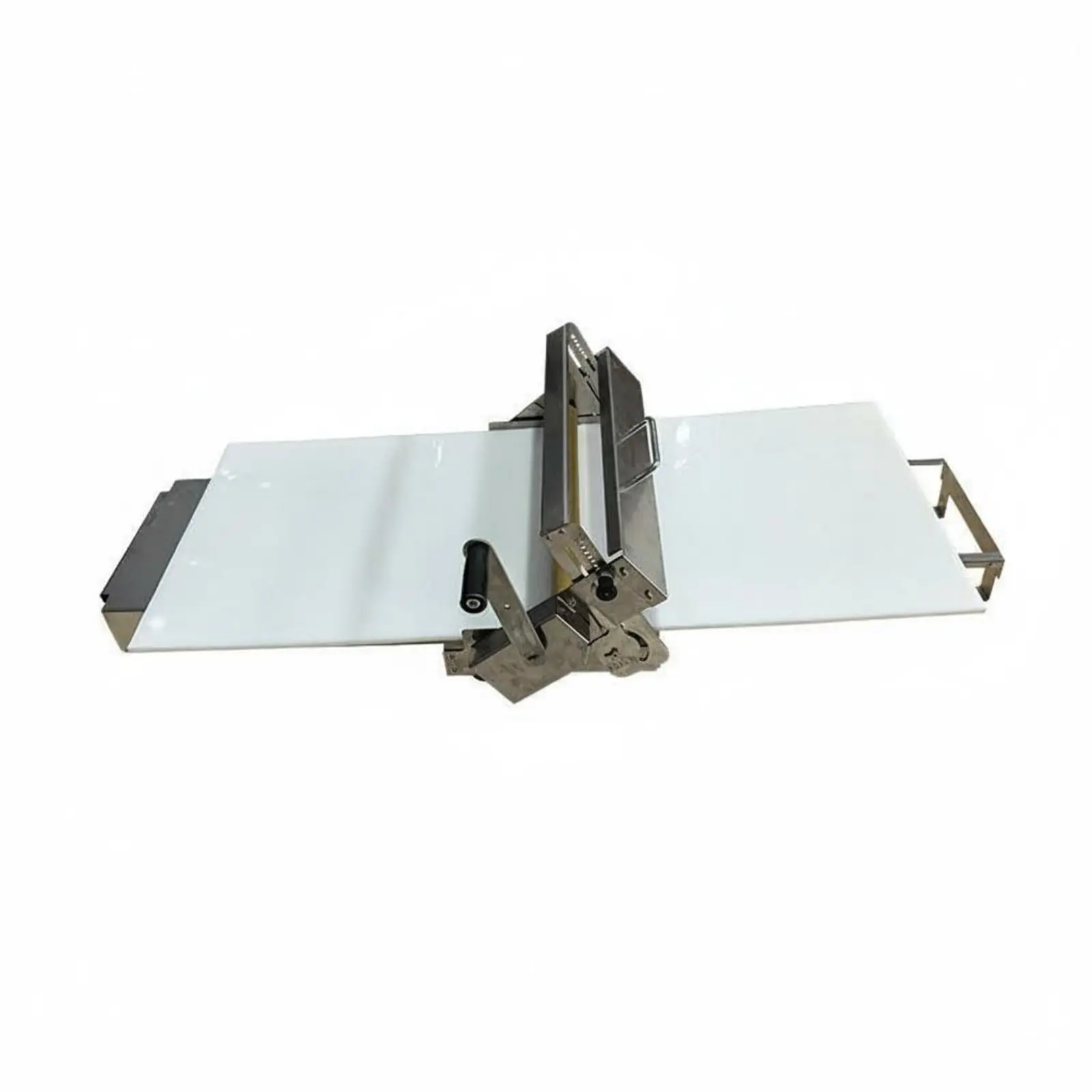 Hand Crank Puff Pastry Machine Food-Grade Materials Hand Crank Pastry Cylinder Manual Pastry Sheeter Resistant for Bakery