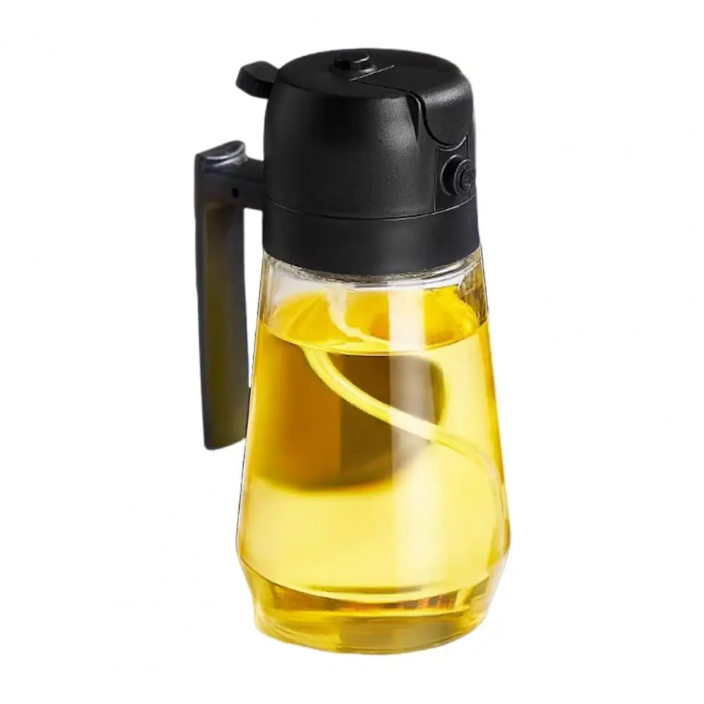 Fine Mist Oil Sprayer Food Grade Oil Spray Bottle 2-in-1 Glass Oil Dispenser Sprayer for Kitchen Cooking Bbq Salad for Air