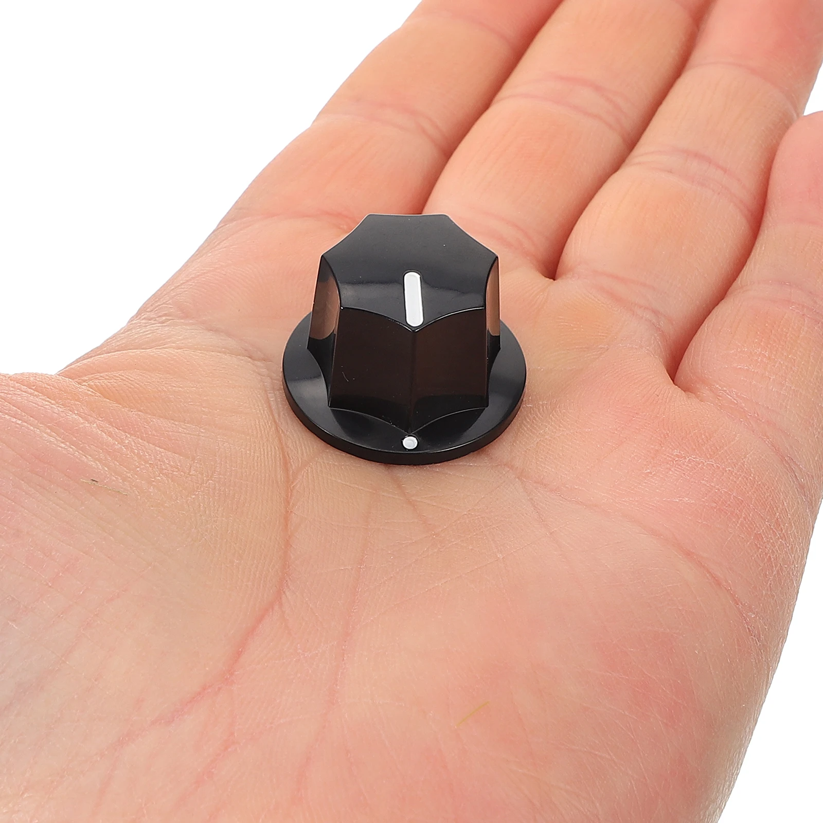 

10 Pcs Guitar Knob Cap Large Volume Control Replacement for Potentiometer Effector Amplifier ABS Instrument Accessories