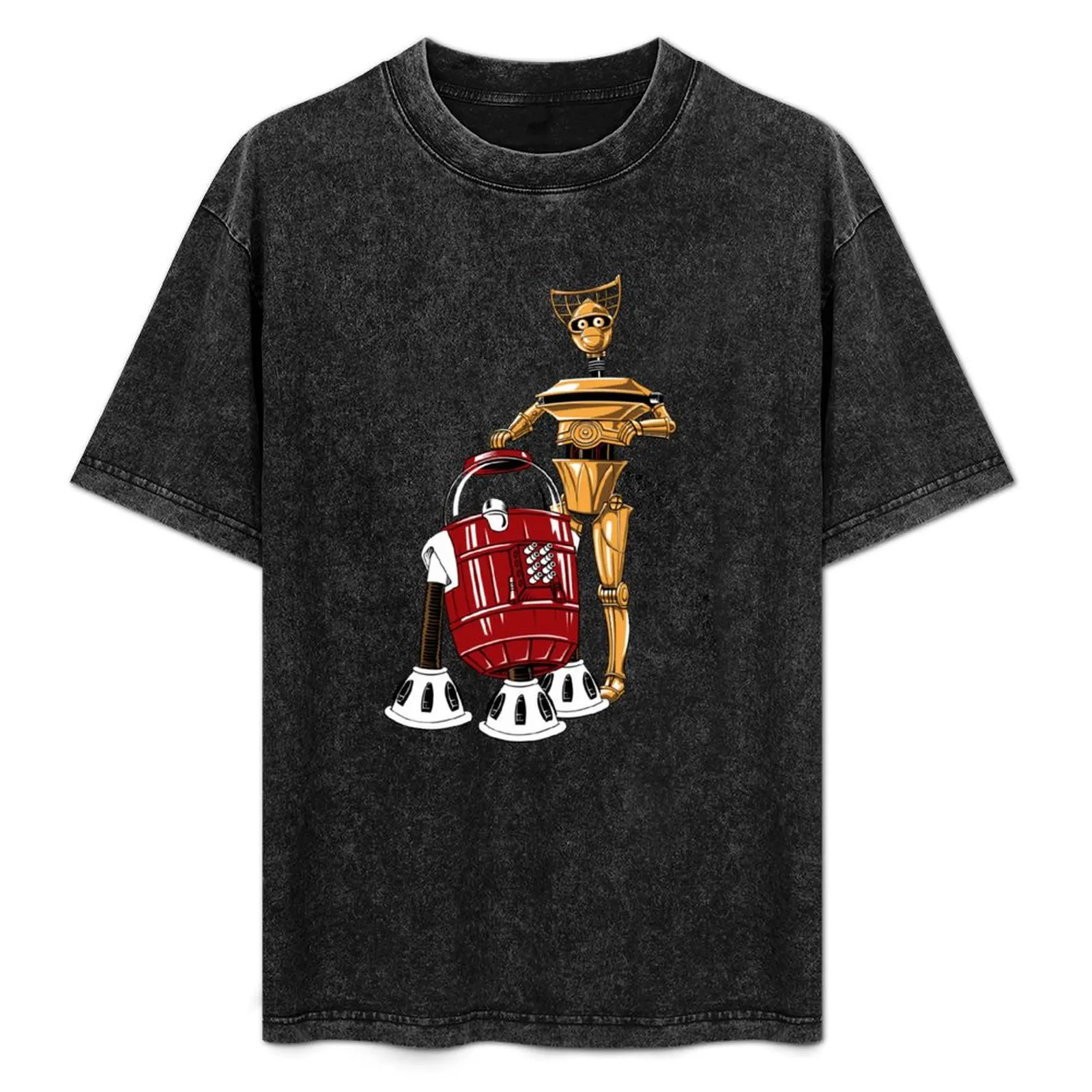 The Bots You're Looking For T-Shirt Art Pattern Printed Casual Top
